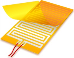 ���ԣ��������Լ��Ƚ���������¶ȷ�Χ-40��200��   �����ǰ�(Kapton™)��һ�ֱ��͡���͸�����ϣ����м��ѵľ�Եǿ�ȡ��ڿռ���С��Ҫ���������ᡢ����Ƭ��¶����ա������ѧƷ��Ӧ�û����£������ǰ�Thermofoil™����Ƭ������֮ѡ����֮�轺����Ĥ��PET����Ĥ���մɵ���Ĥ����߸��������ԡ�