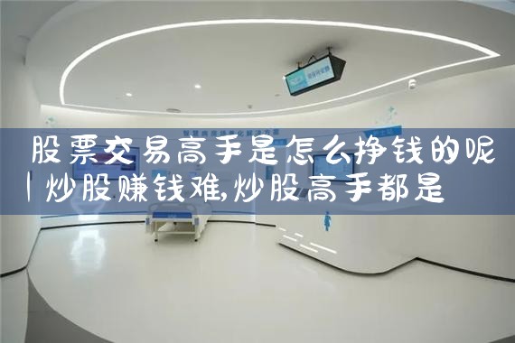 股票交易高手和普通投资者之间