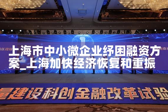 上海小微贸易融资企业