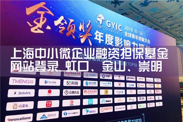 上海创业融资机构有哪些企业